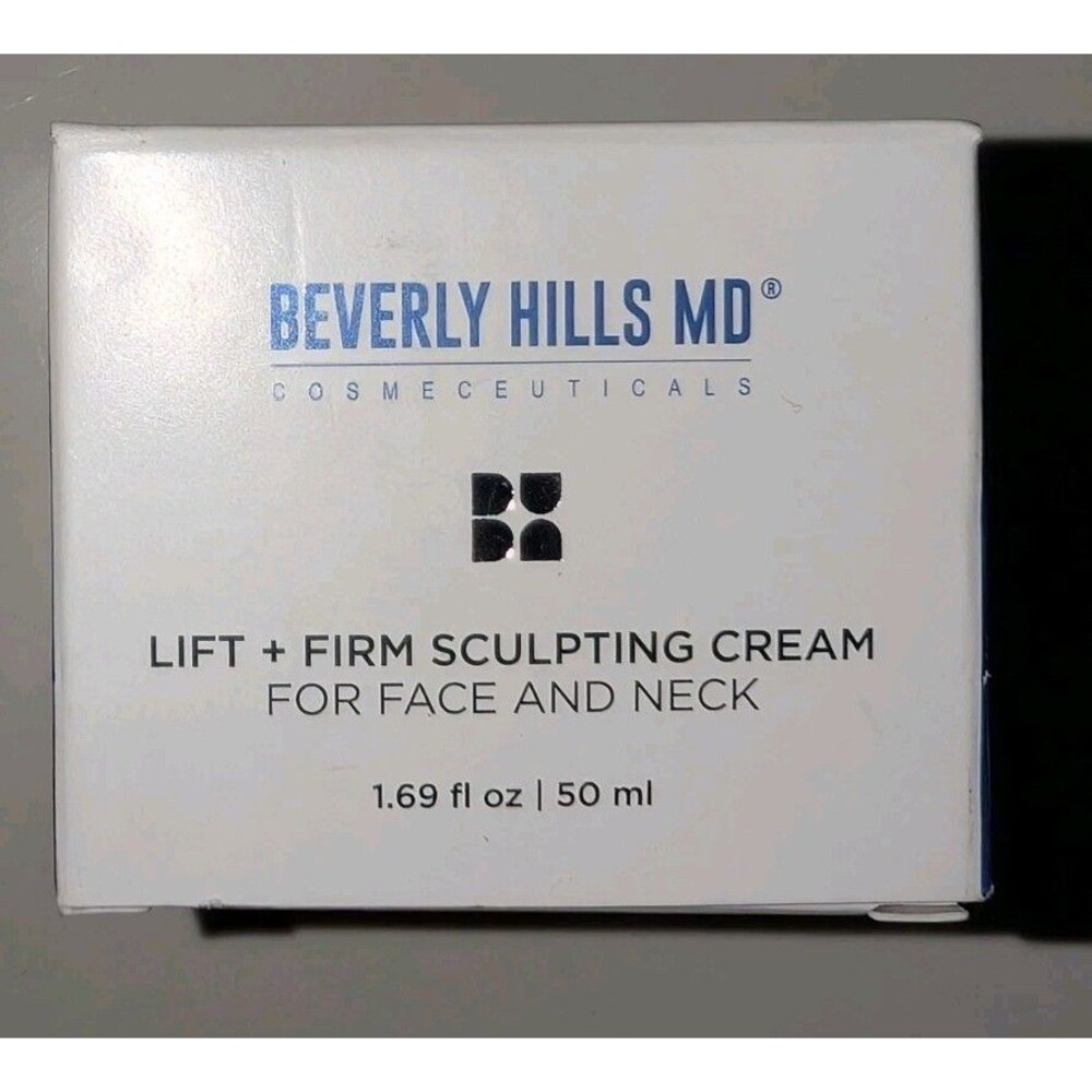 Beverly Hills MD Lift + Firm Sculpting Cream For Face & Neck 1.69 oz / 50ml New